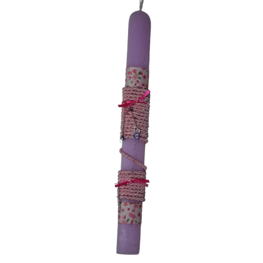 Χειροποίητη Αρωματική Λαμπάδα βραχιόλι με Καρδούλα Στοιχείο (2026186)