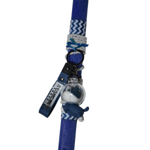 Χειροποίητη Αρωματική Λαμπάδα Με Μπρελόκ Γατούλα Μπλε (2026192) Χειροποίητη Αρωματική Λαμπάδα Με Μπρελόκ Γατούλα Μπλε (2026192)