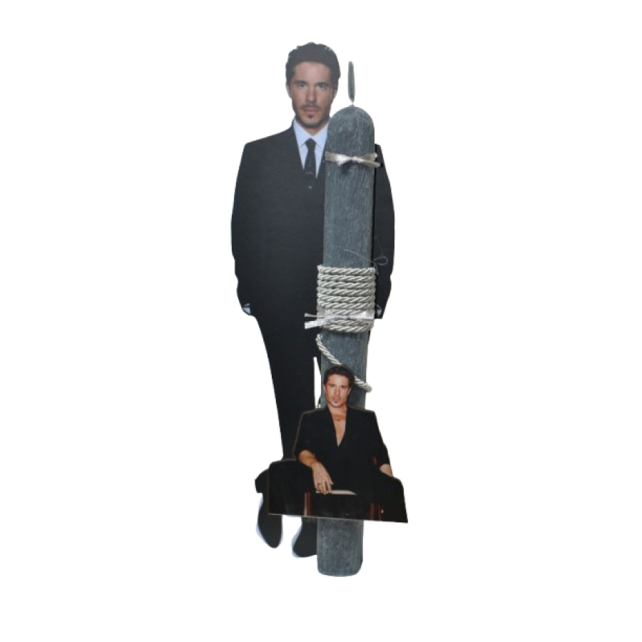 Χειροποίητη Αρωματική Λαμπάδα Με τον Διάσημο Τραγουδιστή σε Διακοσμητική Βάση (2026201) Χειροποίητη Αρωματική Λαμπάδα Με τον Διάσημο Τραγουδιστή σε Διακοσμητική Βάση (2026201)