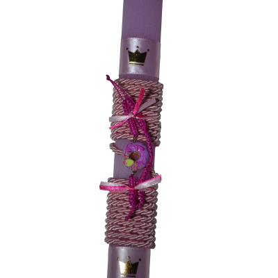 Χειροποίητη Αρωματική Λαμπάδα βραχιόλι με Donut Ροζ Στοιχείο (2026215) Χειροποίητη Αρωματική Λαμπάδα βραχιόλι με Donut Ροζ Στοιχείο (2026215)