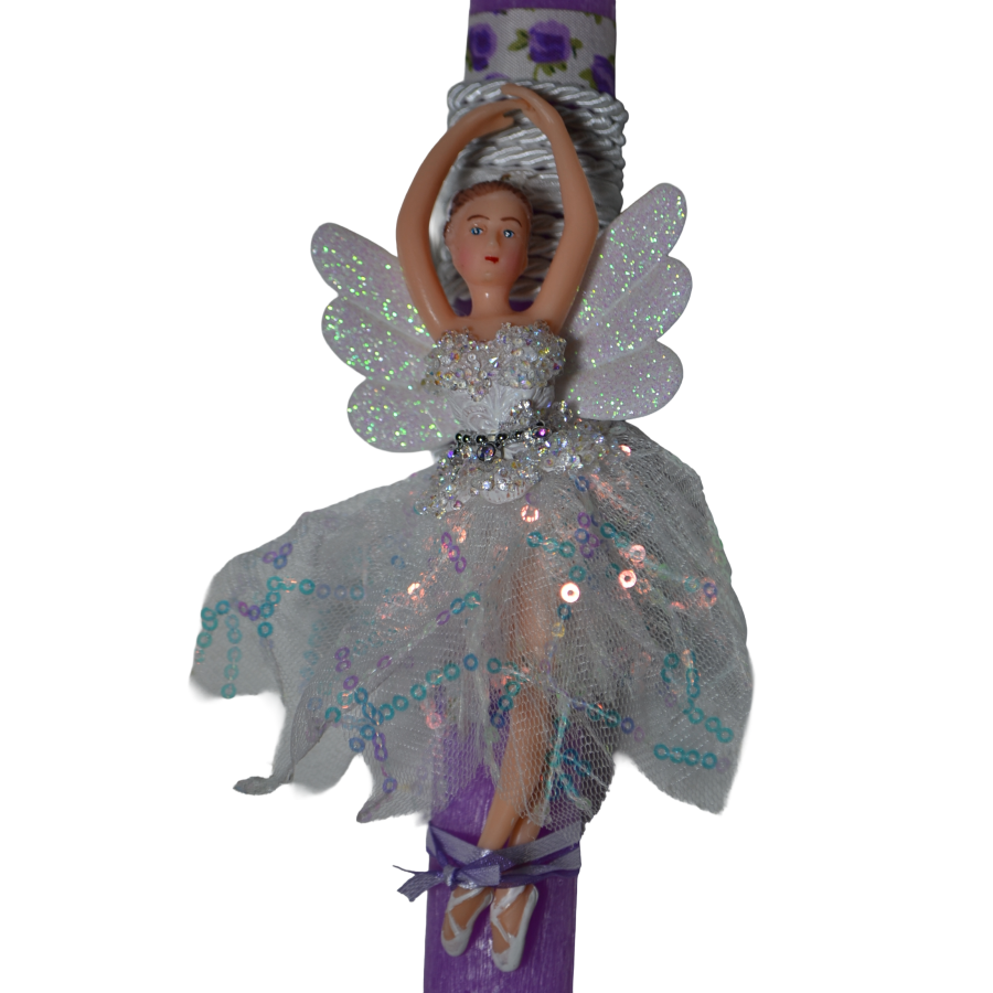 Αρωματική Λαμπάδα Με Διακοσμητική Πορσελάνινη Μπαλαρίνα (2026218)