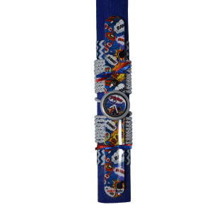 Χειροποίητη Αρωματική Λαμπάδα Με Παιδικό Ρολόι Μπλε (2026219)