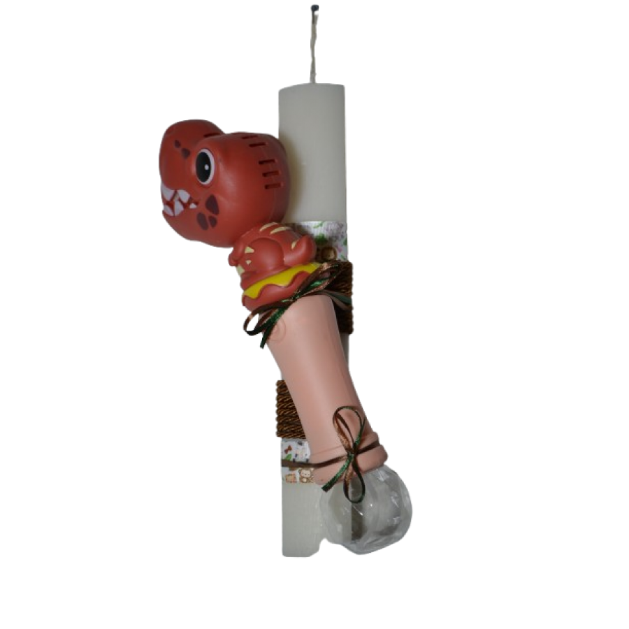 Χειροποίητη Αρωματική Λαμπάδα Με Σαπουνόφουσκα Δεινόσαυρο (2026222) Χειροποίητη Αρωματική Λαμπάδα Με Σαπουνόφουσκα Δεινόσαυρο (2026222)