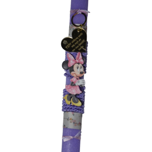 Χειροποίητη Αρωματική Λαμπάδα Με Μπρελόκ για Νονά  και διακοσμητικό Ποντικούλα (2026227)