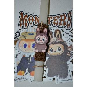 Χειροποίητη Αρωματική Λαμπάδα Με τους monsters Lalalu σε ξύλινη Διακοσμητική Βάση (2026248) Χειροποίητη Αρωματική Λαμπάδα Με τους monsters Lalalu σε ξύλινη Διακοσμητική Βάση (2026248)