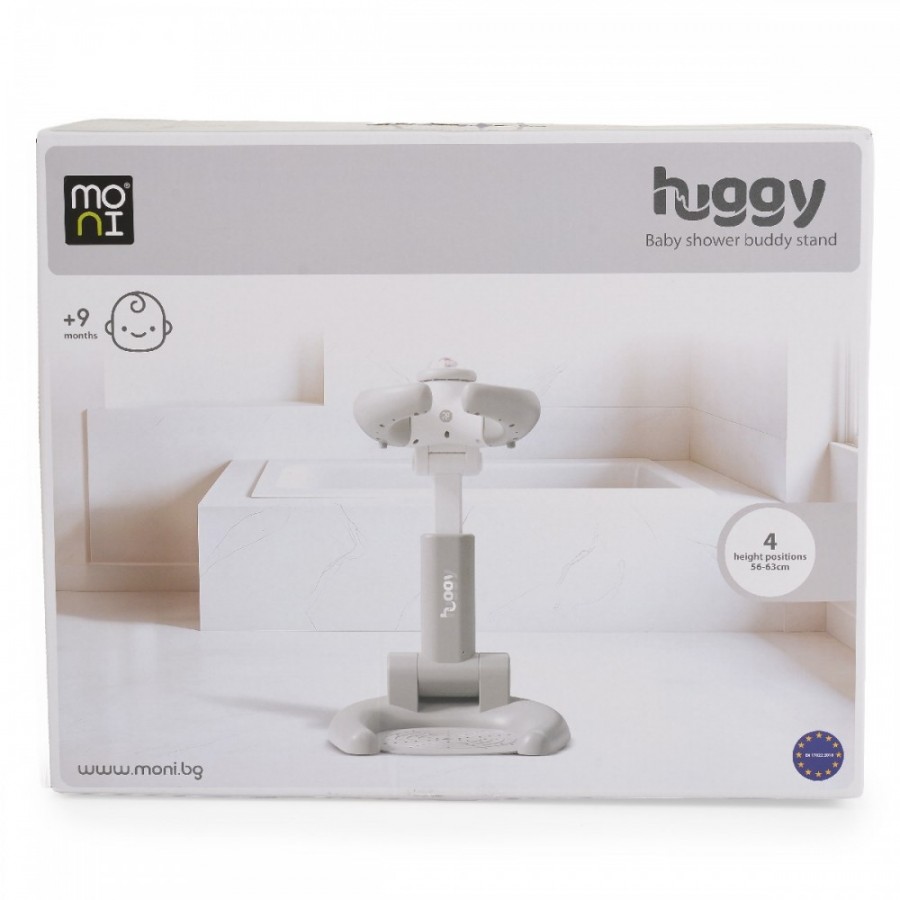 Moni βρεφικό σταντ μπάνιου Huggy beige (3800146273637)