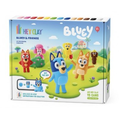 Desyllas Hey Clay Bluey & friends 15031 (440080)