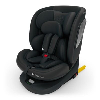 Kinderkraft Κάθισμα Αυτοκινήτου i-Grow Isofix i-Size 360° Black (KCIGRO02BLKPL100)