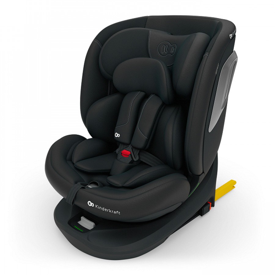 Kinderkraft Κάθισμα Αυτοκινήτου i-Grow Isofix i-Size 360° Black (KCIGRO02BLKPL100)