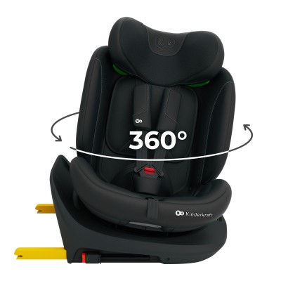 Kinderkraft Κάθισμα Αυτοκινήτου i-Grow Isofix i-Size 360° Black (KCIGRO02BLKPL100) Kinderkraft Κάθισμα Αυτοκινήτου i-Grow Isofix i-Size 360° Black (KCIGRO02BLKPL100)