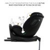Kinderkraft Xrider 2 Καθισματάκι Αυτοκινήτου i-Size με Isofix Black (KCXRID02BLK0000)
