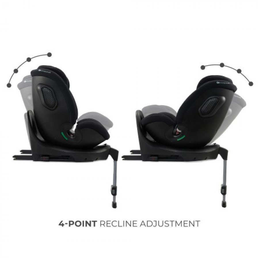 Kinderkraft Xrider 2 Καθισματάκι Αυτοκινήτου i-Size με Isofix Black (KCXRID02BLK0000)