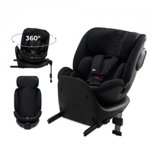 Kinderkraft Xrider 2 Καθισματάκι Αυτοκινήτου i-Size με Isofix Black (KCXRID02BLK0000)