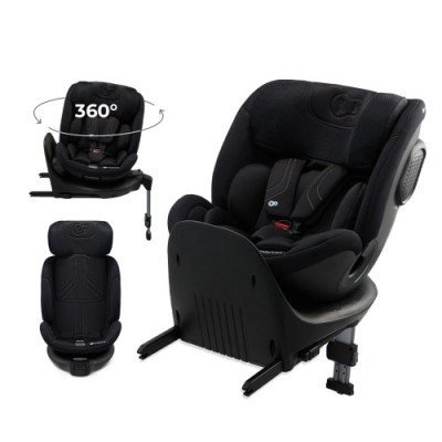 Kinderkraft Xrider 2 Καθισματάκι Αυτοκινήτου i-Size με Isofix Black (KCXRID02BLK0000)