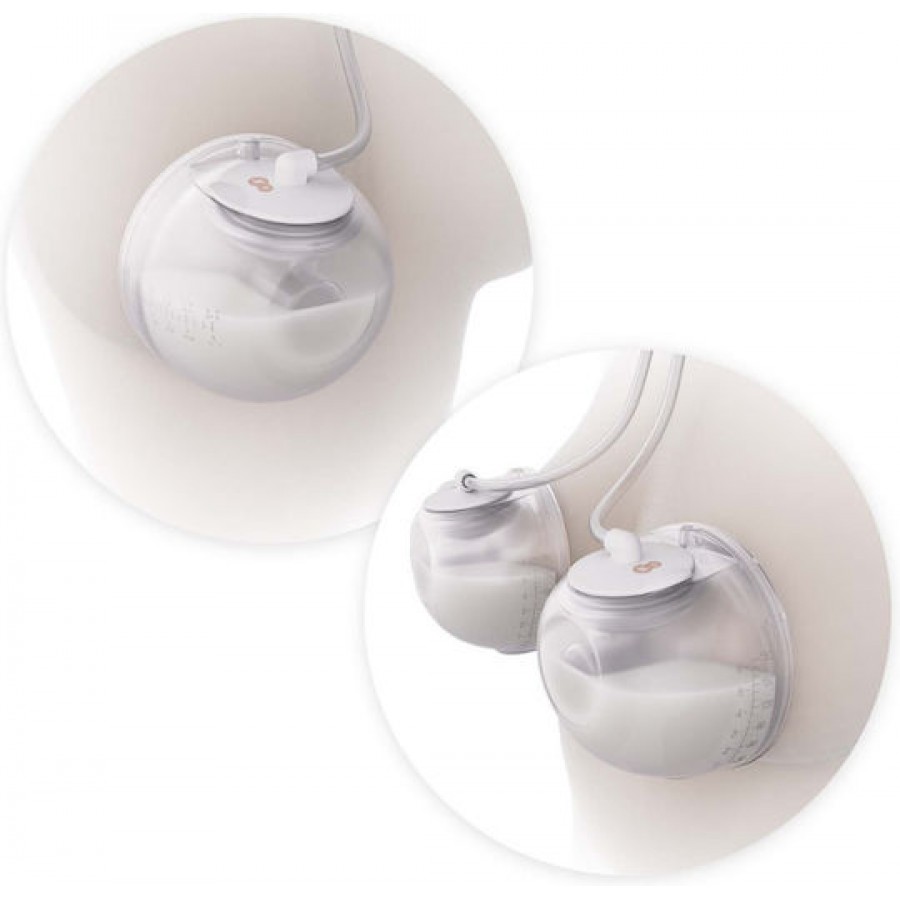 Kinderkraft Διπλό Ηλεκτρικό Θήλαστρο 2 Phase με Soft Heat Gentlenest Golden (KEGENE00GLD0000)