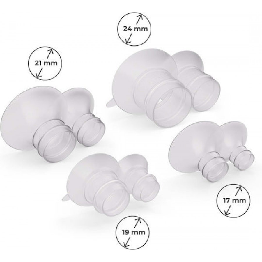 Kinderkraft Διπλό Ηλεκτρικό Θήλαστρο 2 Phase με Soft Heat Gentlenest Golden (KEGENE00GLD0000)