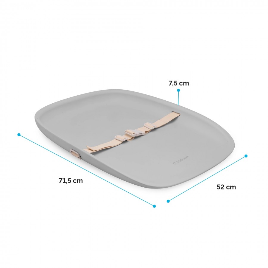 Kidnort Αλλαξιέρα Soft Rengjore Frost Grey (KID000154) Kidnort Αλλαξιέρα Soft Rengjore Frost Grey (KID000154)