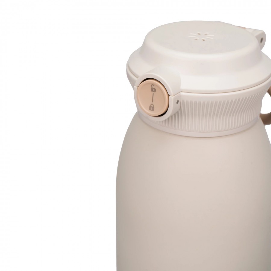Φορητός θερμαντήρας γάλακτος Sjolove Beige 450ml (KNELE000029)