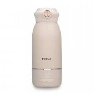 Φορητός θερμαντήρας γάλακτος Sjolove Beige 450ml (KNELE000029)
