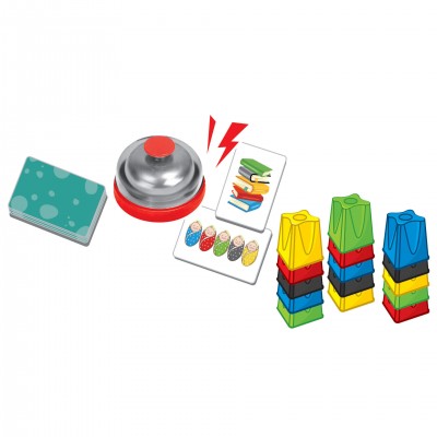Real Fun Toys Γρήγορες Κούπες - Επιτραπέζιο Παιχνίδι Ταχύτητας και Γέλιου6+ Ετών (RF4103)