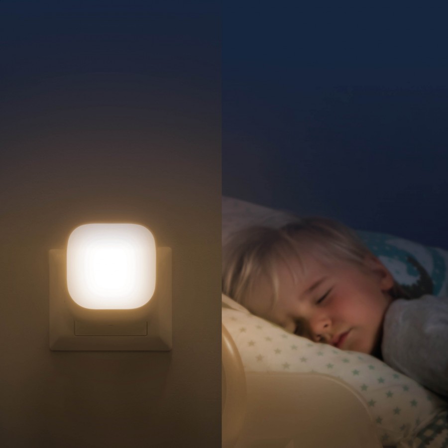 ZAZU Socket Light Φωτάκι Πρίζας Led με Αισθητήρα Νυκτός Ροζ (ZA-SOCKET-03)