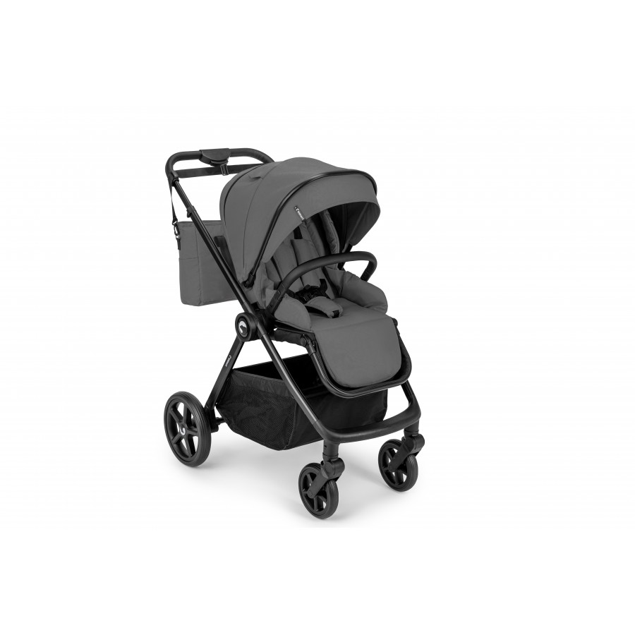 Kidnort Πολυκαρότσι Alskar 3σε1 Grey με Δώρο τη Βάση Isofix  (ZES000029)