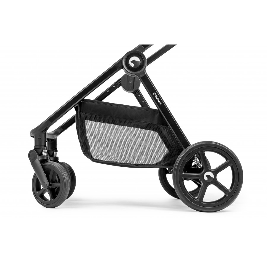 Kidnort Πολυκαρότσι Alskar 3σε1 Grey με Δώρο τη Βάση Isofix  (ZES000029)