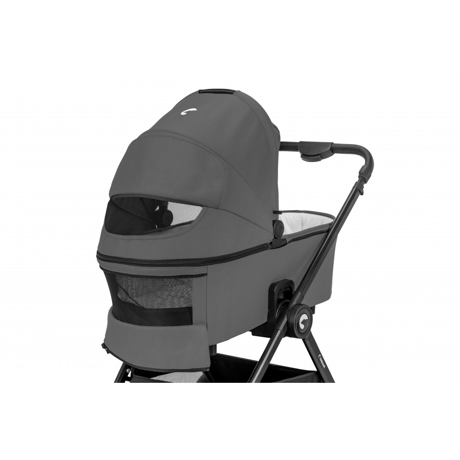 Kidnort Πολυκαρότσι Alskar 3σε1 Grey με Δώρο τη Βάση Isofix  (ZES000029)