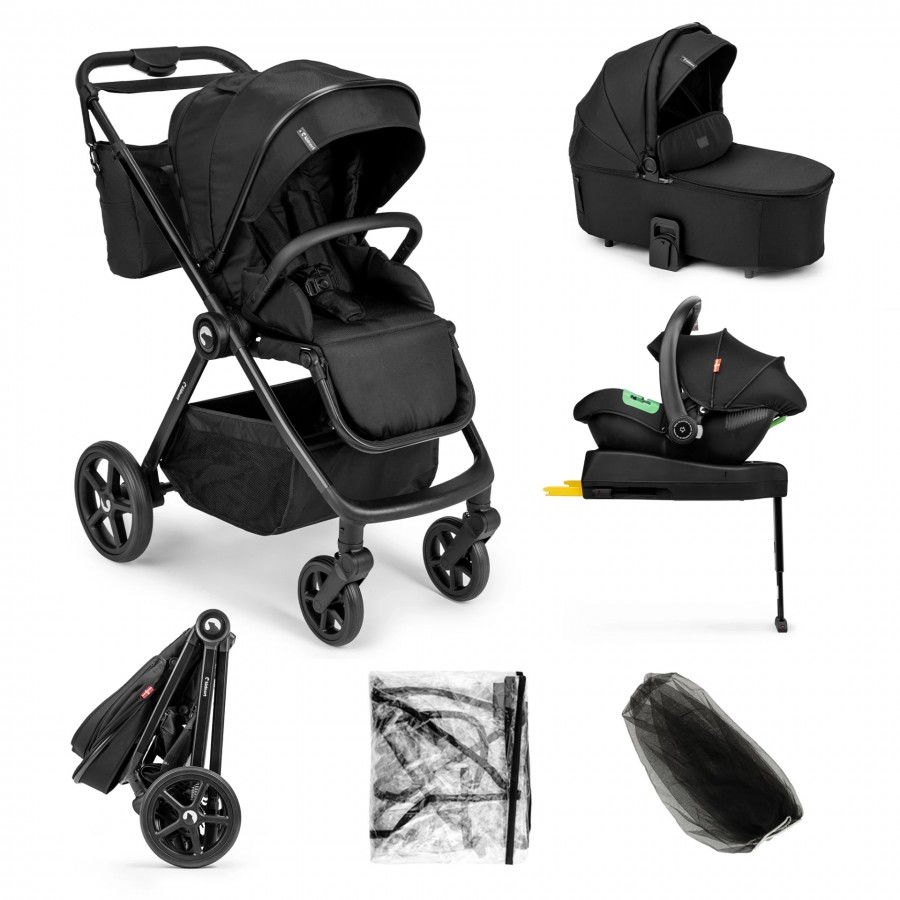 Kidnort Πολυκαρότσι Alskar 3σε1 Black με Δώρο Βάση Isofix (ZES000028) Kidnort Πολυκαρότσι Alskar 3σε1 Black με Δώρο Βάση Isofix (ZES000028)