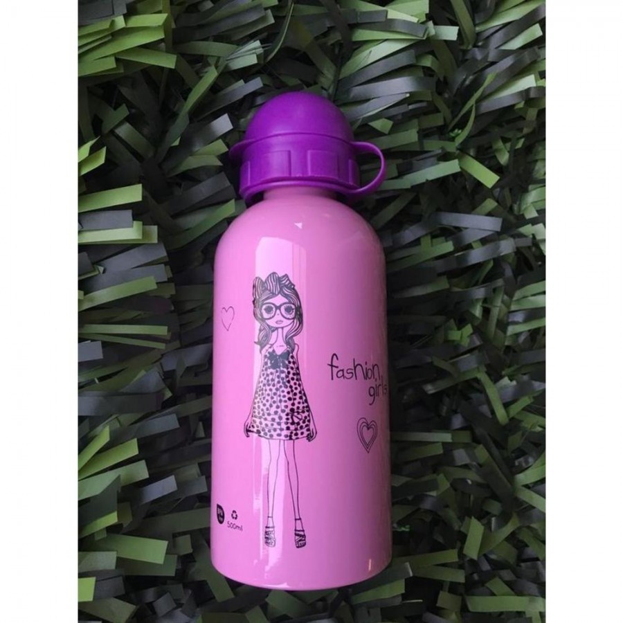 Life Green Mεταλλικό ανοξείδωτο μπουκάλι 500ml Fashion (33-BO-2009)