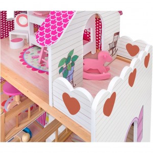 Sirwood Ξύλινο Κουκλόαπιτο 3 επιπέδων (408208) Sirwood Ξύλινο Κουκλόαπιτο 3 επιπέδων (408208)