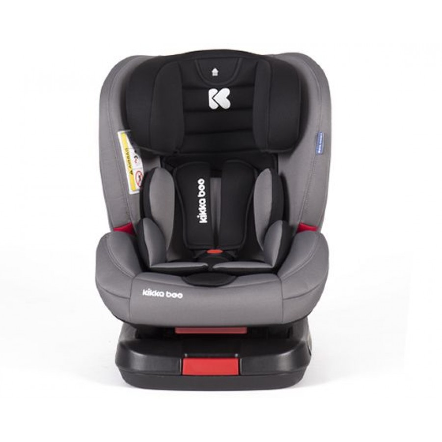 Kikka Boo Κάθισμα Αυτοκινήτου 0-1-2-3 (0-36 kg) 4 Strong Silver + Isofix (31002070002)