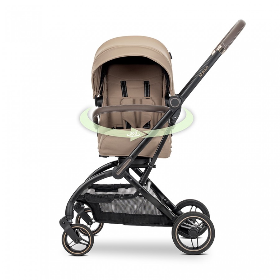 Lorelli Καρότσι Μωρού Makaya Με Περιστροφή 360° Beige (10022082507) Lorelli Καρότσι Μωρού Makaya Με Περιστροφή 360° Beige (10022082507)