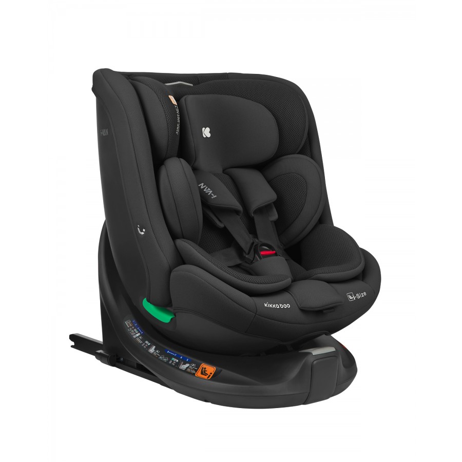 Kikkaboo Κάθισμα Αυτοκινήτου i-van Isofix i-Size 360° Black (31002100081)