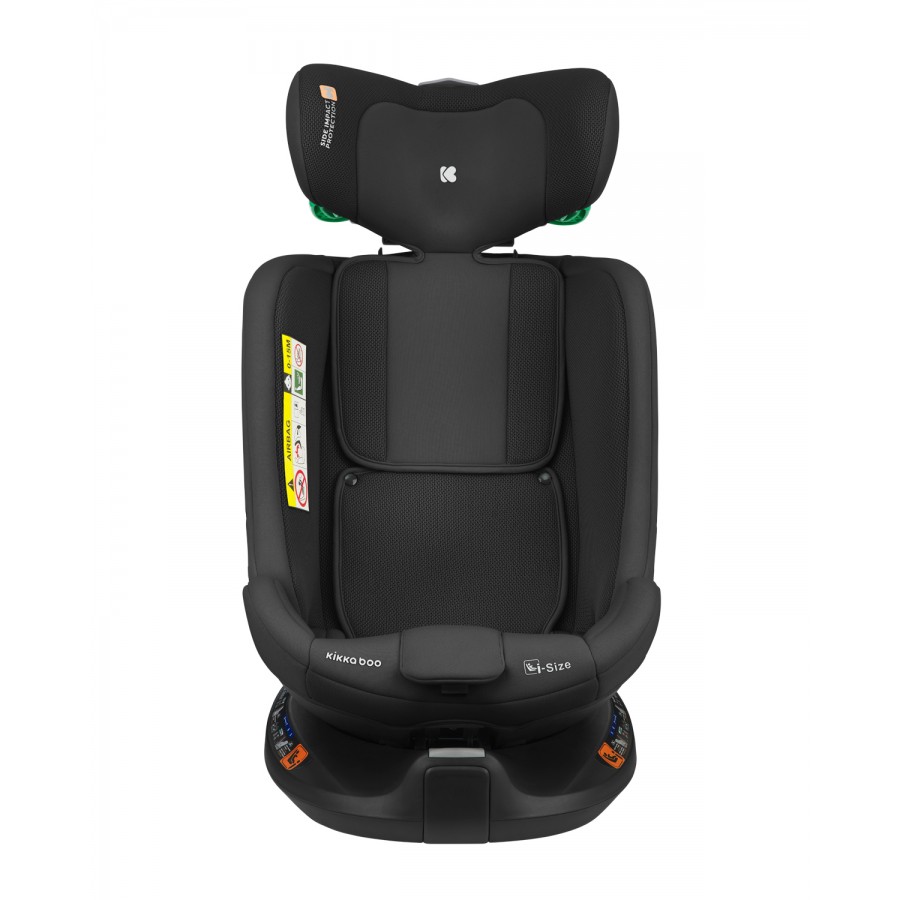 Kikkaboo Κάθισμα Αυτοκινήτου i-van Isofix i-Size 360° Black (31002100081)