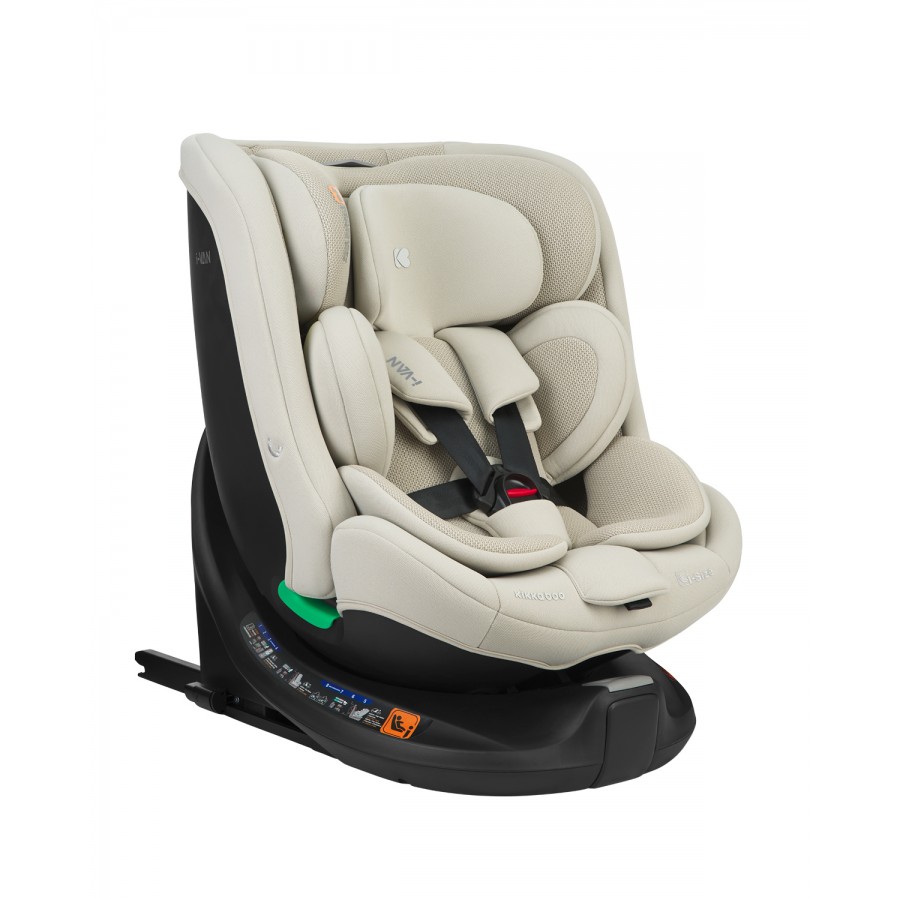Kikkaboo Κάθισμα Αυτοκινήτου i-van Isofix i-Size 360° Light Grey (31002100083) Kikkaboo Κάθισμα Αυτοκινήτου i-van Isofix i-Size 360° Light Grey (31002100083)
