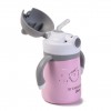 Abo Παγούρι θερμός 300 ml με μαλακό καλαμάκι & λαβές You're meow favorite (313401)