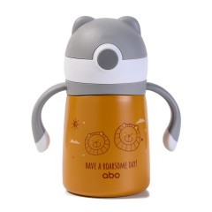 Abo Παγούρι θερμός 300 ml με μαλακό καλαμάκι & λαβές Roarsome Day (313402) Abo Παγούρι θερμός 300 ml με μαλακό καλαμάκι & λαβές Roarsome Day (313402)