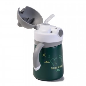 Abo Παγούρι θερμός 300 ml με μαλακό καλαμάκι & λαβές You Croc my World (313404) Abo Παγούρι θερμός 300 ml με μαλακό καλαμάκι & λαβές You Croc my World (313404)