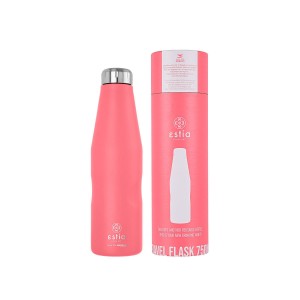 Estia θερμός Travel Flask Save The Aegean 750ml Fusion Coral (01-16586) Estia θερμός Travel Flask Save The Aegean 750ml Fusion Coral (01-16586)