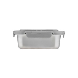 Estia  Δοχείο φαγητού ανοξείδωτο ορθογώνιο με κουτάλι , πιρούνι & διαχωριστικό 1200ml  (01-33736) Estia  Δοχείο φαγητού ανοξείδωτο ορθογώνιο με κουτάλι , πιρούνι & διαχωριστικό 1200ml  (01-33736)