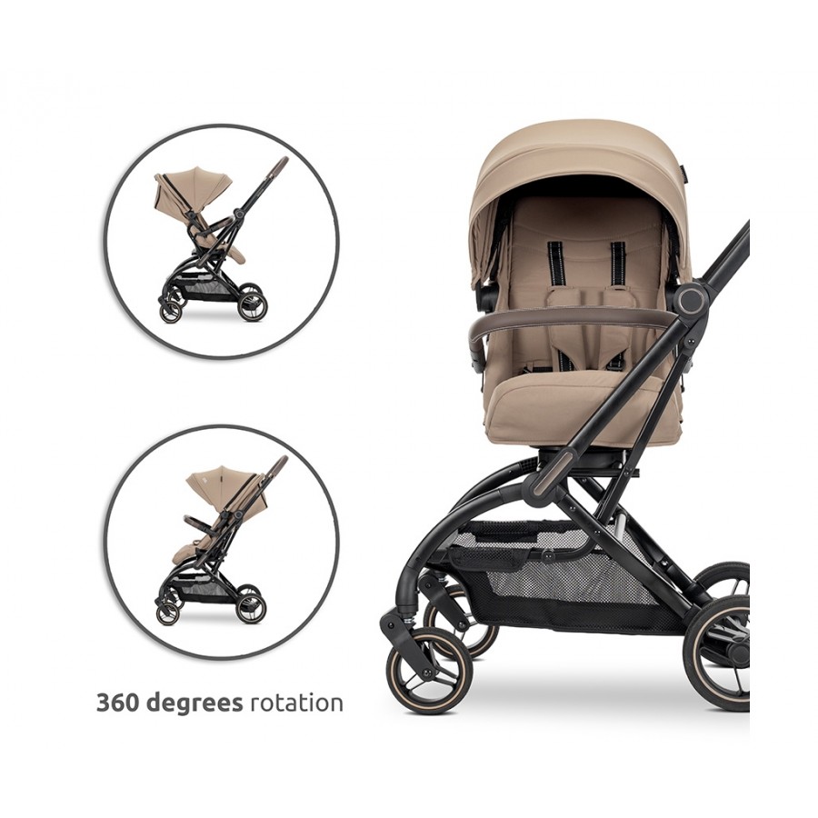 Lorelli Καρότσι Μωρού Makaya Με Περιστροφή 360° Beige (10022082507) Lorelli Καρότσι Μωρού Makaya Με Περιστροφή 360° Beige (10022082507)