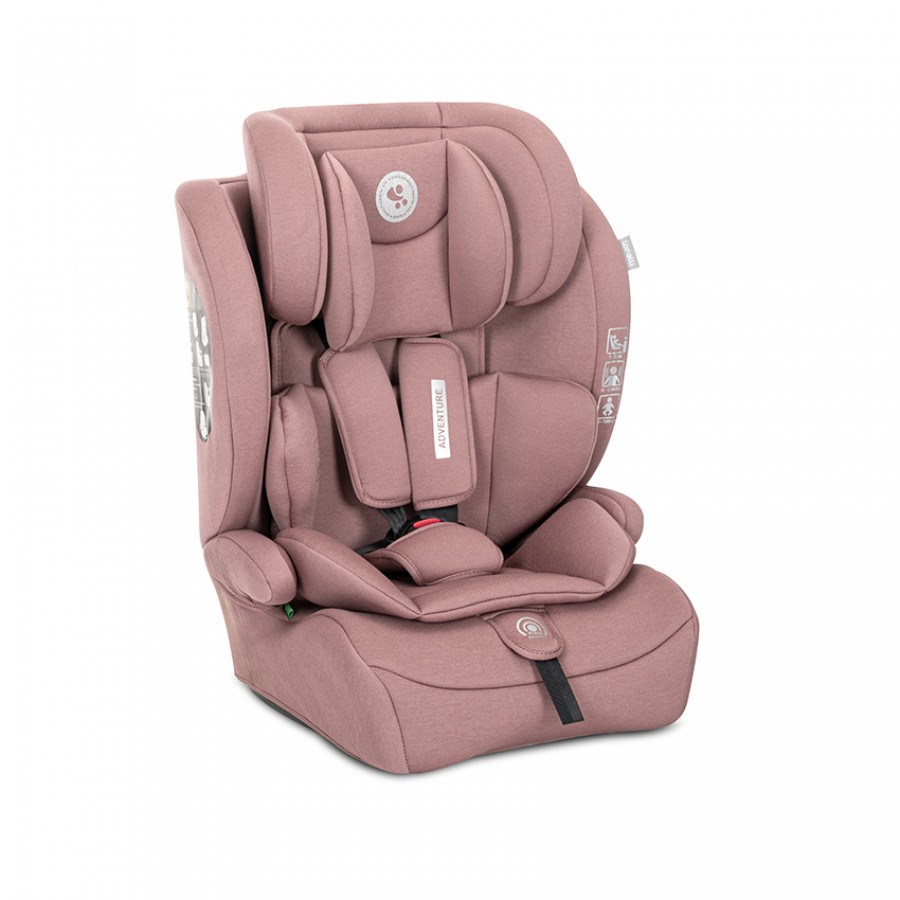 Lorelli Κάθισμα Αυτοκινήτου Adventure i-Size 76-150cm Pink (10071942516)