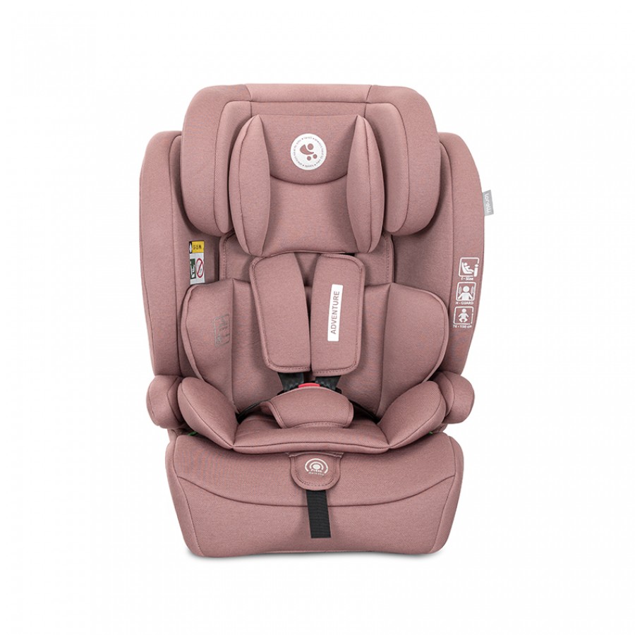 Lorelli Κάθισμα Αυτοκινήτου Adventure i-Size 76-150cm Pink (10071942516)