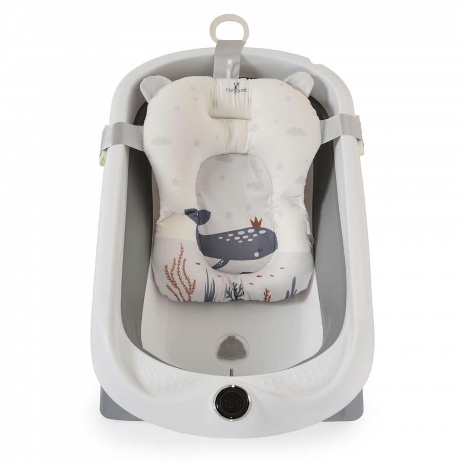 Cangaroo Πτυσσόμενο Σετ Μπάνιου Balena Grey (3800146272494)