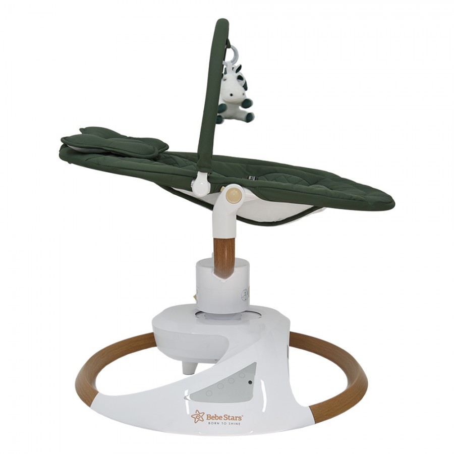 Bebestars ηλεκτρική κούνια Snuggle Forest Green (256-176)