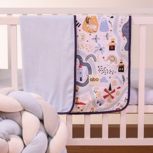 Abo Βελουτέ κουβέρτα αγκαλιάς 90*90 Boy on Adventure (2583-530) Abo Βελουτέ κουβέρτα αγκαλιάς 90*90 Boy on Adventure (2583-530)