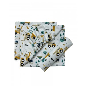 Bunnybebe Σεντόνια κούνιας σετ 3τμχ με λάστιχο TRACK (260-TRACK) Bunnybebe Σεντόνια κούνιας σετ 3τμχ με λάστιχο TRACK (260-TRACK)