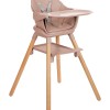 Ξύλινο Καρεκλάκι Φαγητού Kikkaboo Woody Pink (31004010176)