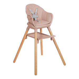 Ξύλινο Καρεκλάκι Φαγητού Kikkaboo Woody Pink (31004010176) Ξύλινο Καρεκλάκι Φαγητού Kikkaboo Woody Pink (31004010176)